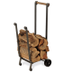 Forged Iron Wood Cart