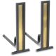 Grand Tower Andirons