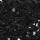 Black Polished Crushed Glass - Covers approx. 1 sq ft