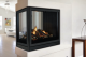 Tahoe Clean Face Peninsula Premium 36 inch Direct Fireplaces