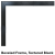Beveled Frame Textured Black for Boulevard DV 60