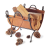 Folding Log Carrier