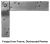 Forged Iron Frame Distressed Pewter  3