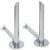 Modern Tower Andirons