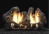 Super Charred Oak Ceramic Fiber Vent-Free Log Set