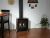 Spirit Small Cast Iron Direct-Vent Stove, Millivolt, Porcelain Mahogany - Propane