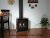 Spirit Small Cast Iron Direct-Vent Stove, Millivolt, Porcelain Black - Propane