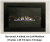Surround, 4 sided, Metal, Black, for Loft Vent Free Insert, Medium, 37 wide x 25 7/8 tall x 1/8 deep 