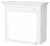 White Cabinet Mantel 32